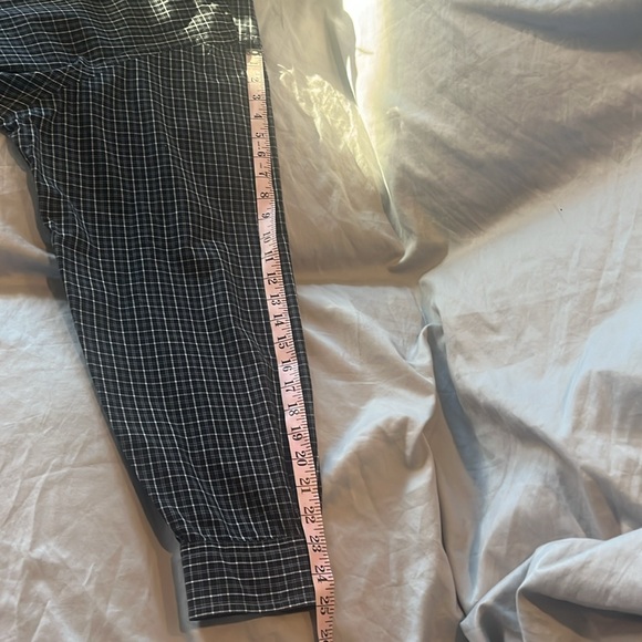 Ralph Lauren Men’s Big Plaid Casual Dress Shirt in Black and White size 3XB - Picture 9 of 14